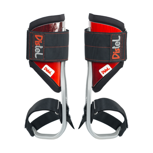 Distel Aluminium 3.1 Climbing Spurs - Velcro Foot Straps