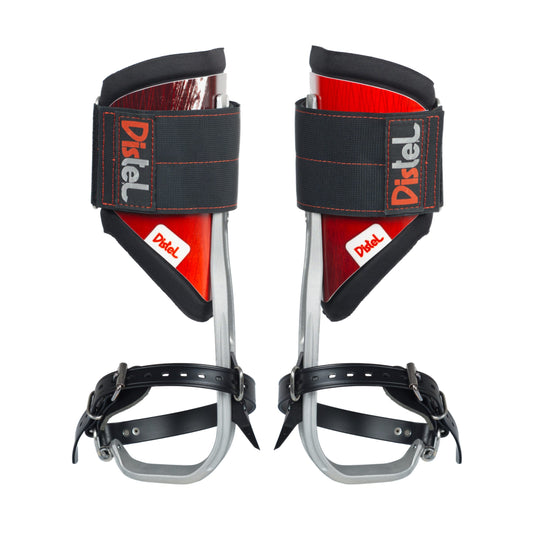 Distel Aluminium 3.1 Climbing Spurs - Classic Foot Straps