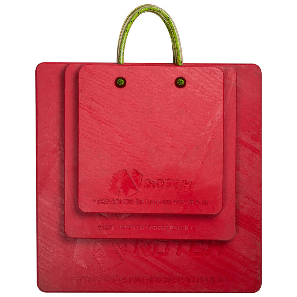 Notch Yard Armor Outrigger Pads