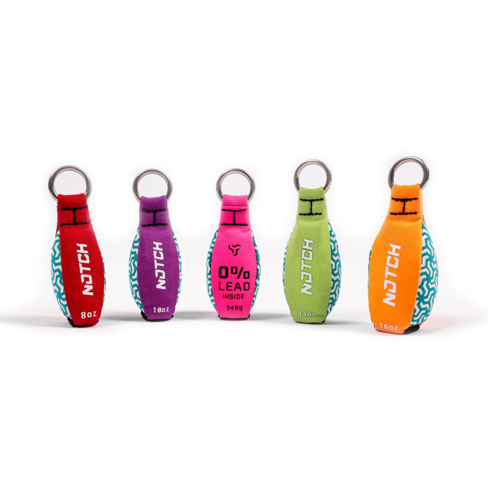 Notch Zero Throw Bag Weight - Lead Free