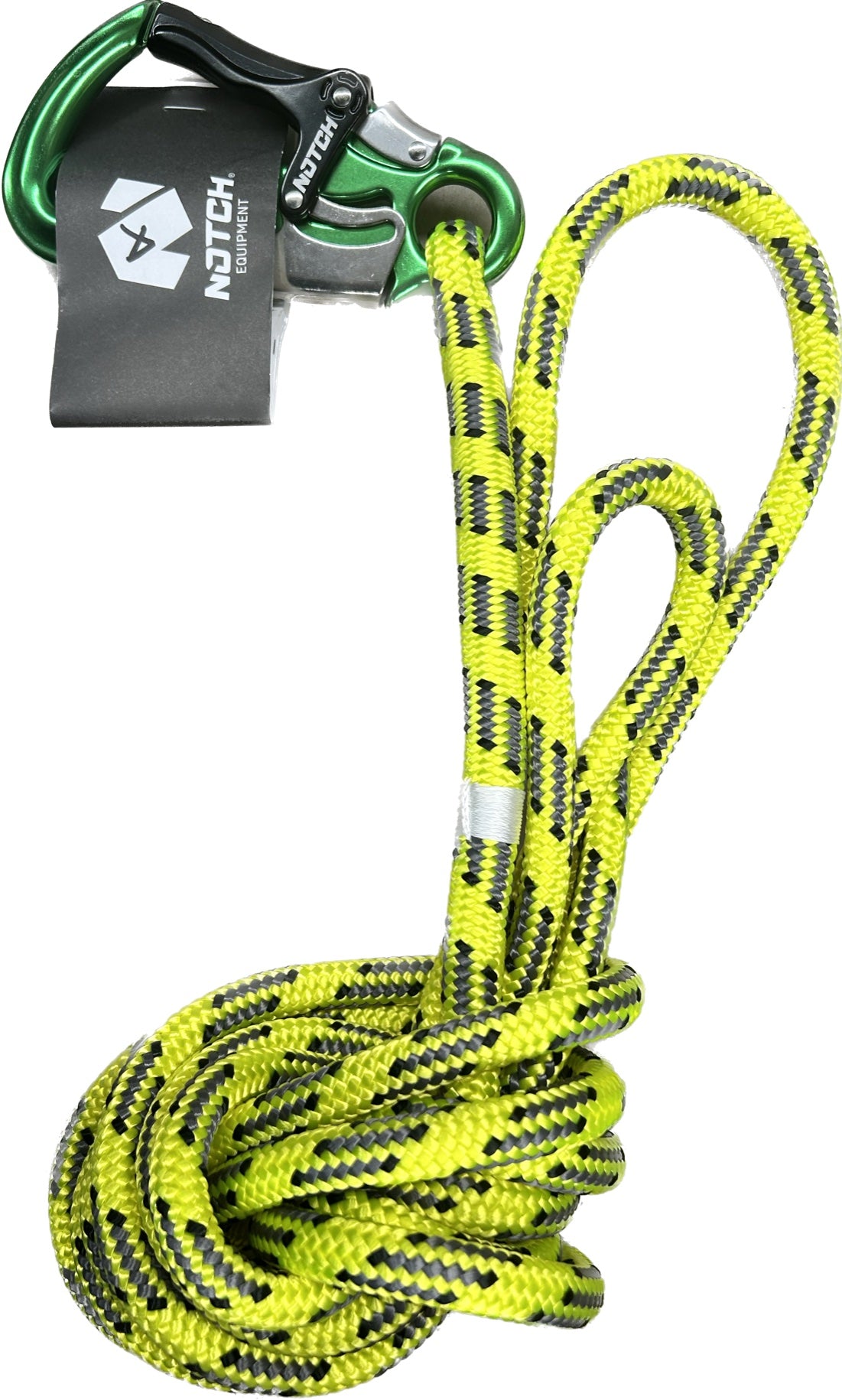 LRV8 Cougar Pole Belt Flipline with Notch Triple Action Snap Hook