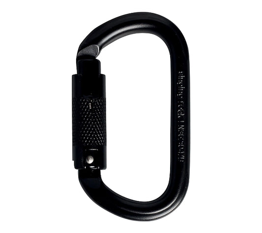 Singing Rock Oval Steel Carabiner - 30kN