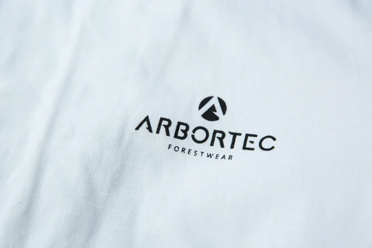 Arbortec Short Sleeve White T-Shirt: Live the Tree Life