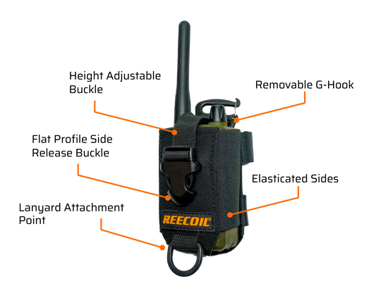 Reecoil Multi-Connect Radio Pouch