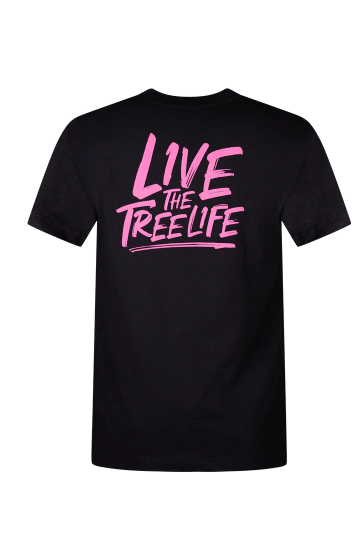 Arbortec Short Sleeve Black T-Shirt: Live the Tree Life
