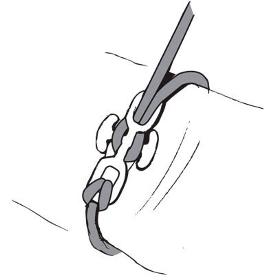 Notch BackBone Knotless Rigging Connector