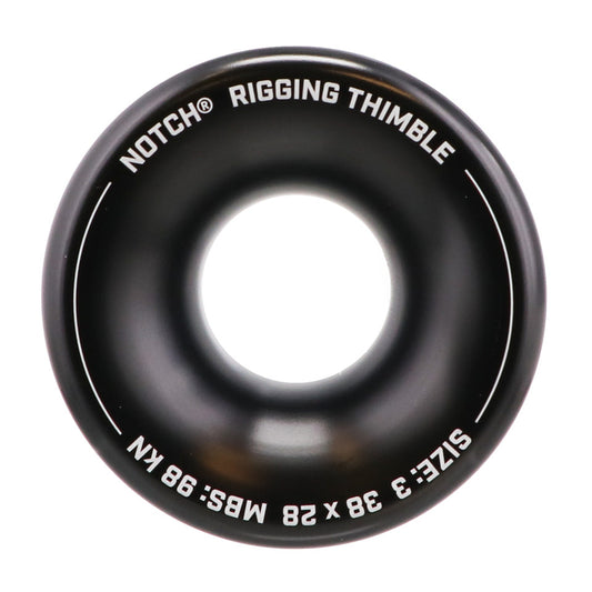 Notch Hard Coated Rigging Aluminium Thimble