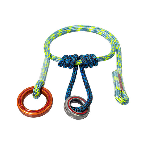 Rope Logic Adjustable Friction Saver w/ Wear Safe™ Aluminum Rings