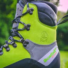 Arbortec AT33000 Scafell Lite Class 2 Chainsaw Boot - Lime - Factory 2nds