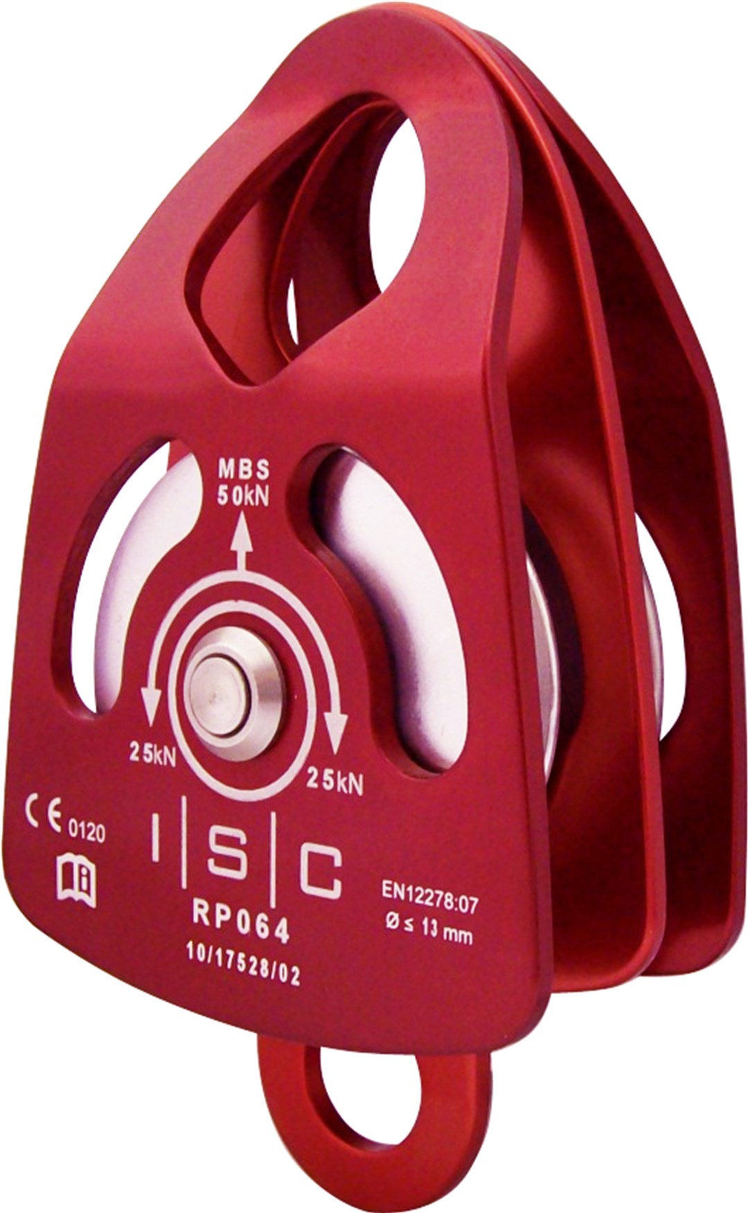ISC Aluminium Double Rigging Pulleys RP064A1.2