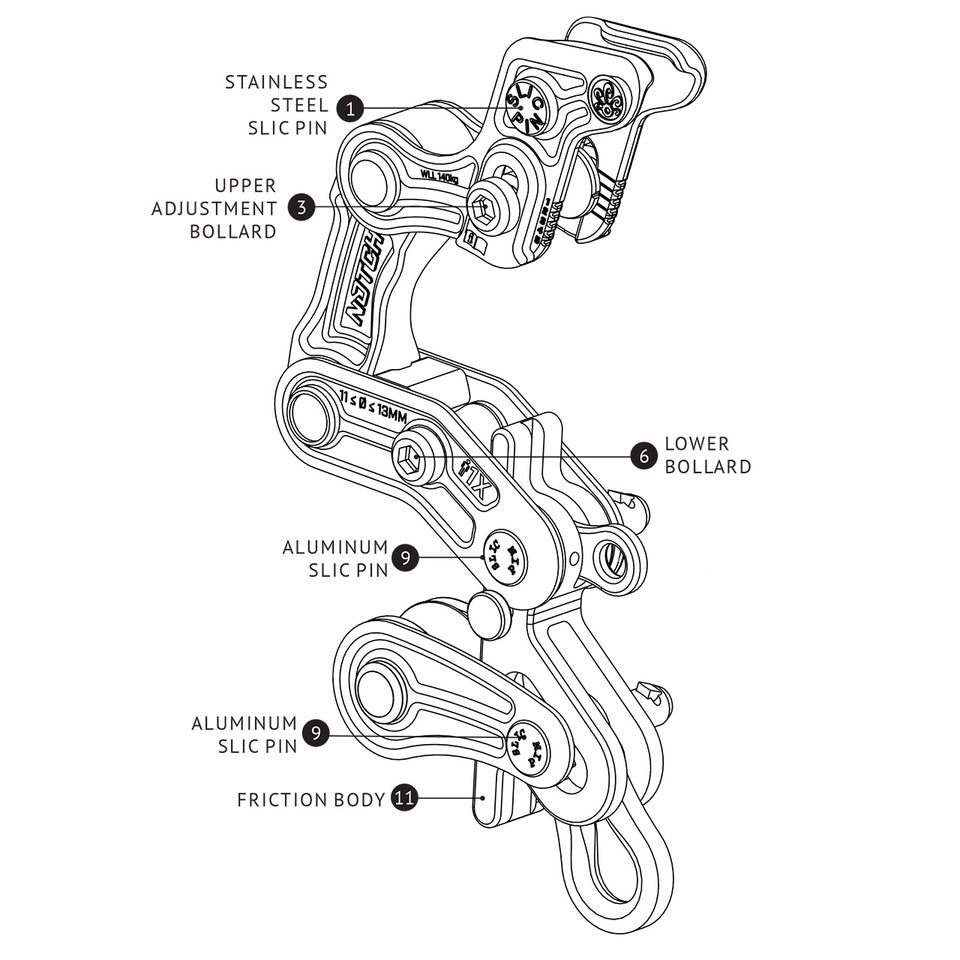Notch Rope Runner Pro Replacement Parts PID15336