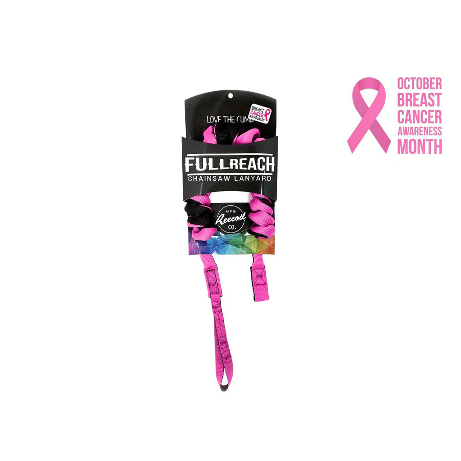 Reecoil FULL-REACH PINK CHAINSAW LANYARD