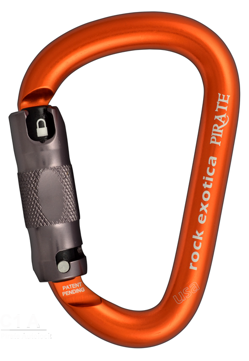 Rock Exotica Pirate Auto-Lock karabiner - LRV8 Rescue