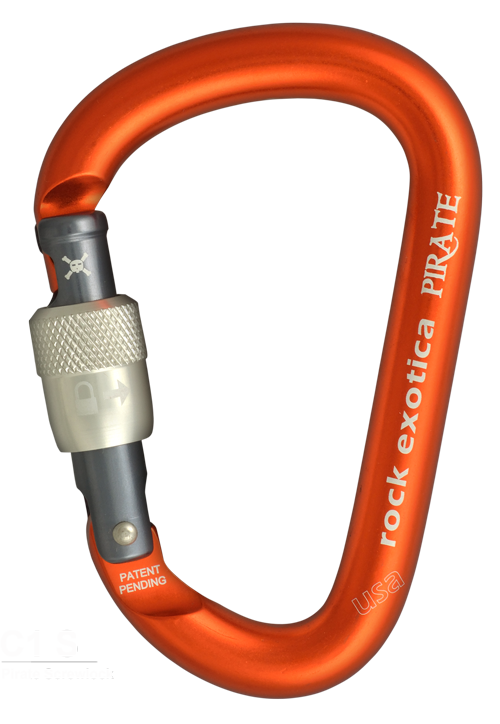 Rock Exotica Pirate Screw gate - LRV8 Rescue