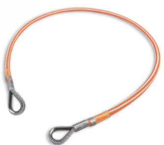 Teufelberger 12.5mm Eye to Eye flipLINE Lanyard with steel wire core