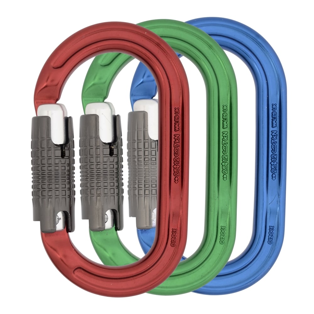 DMM Ultra-O Karabiner - 3 Pack - LRV8 Rescue