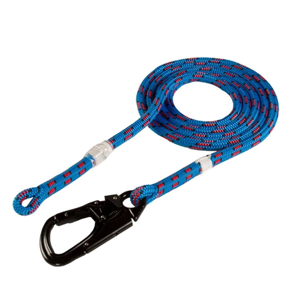 ROPE LOGIC Rope Logic Blue Moon Spliced Positioning Lanyard