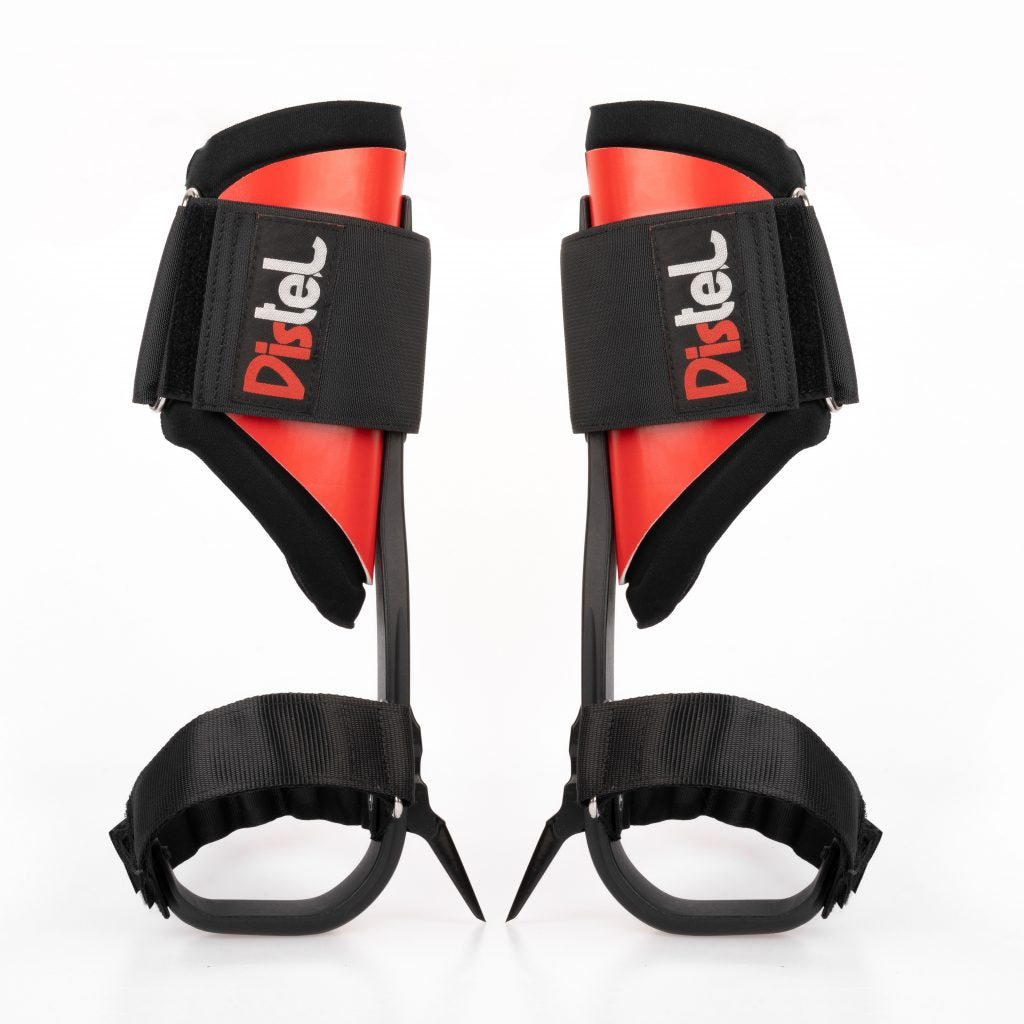 Distel Aluminium Tree Climbing Spurs Velcro Strap Mk3 Spikes