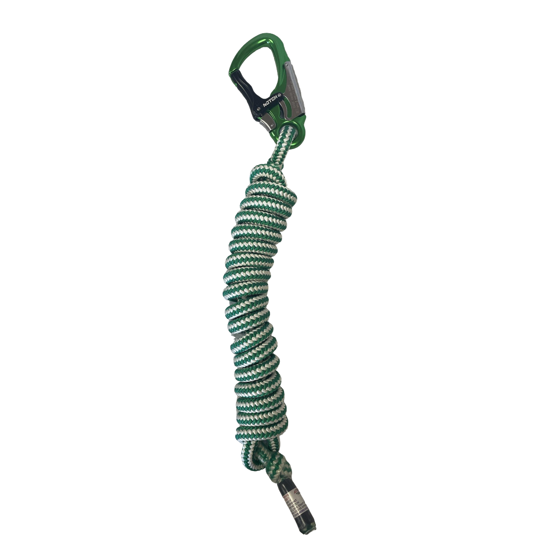 Yale XTC Flipline Pole Belt with Notch Triple Lock Alloy Snap Hook