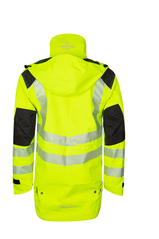 Arbortec Heavy Duty Full Zip Breathedry Jacket - Yellow - ATHV4480