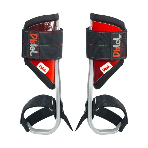 Distel Aluminium 3.1 Climbing Spurs - Velcro Foot Straps