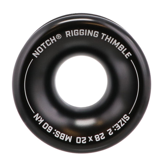 Notch Hard Coated Rigging Aluminium Thimble