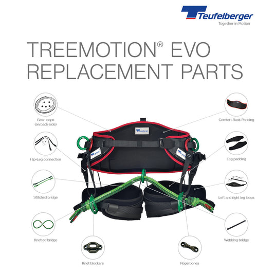 Teufelberger treeMOTION Sliding D Replacement Bridge