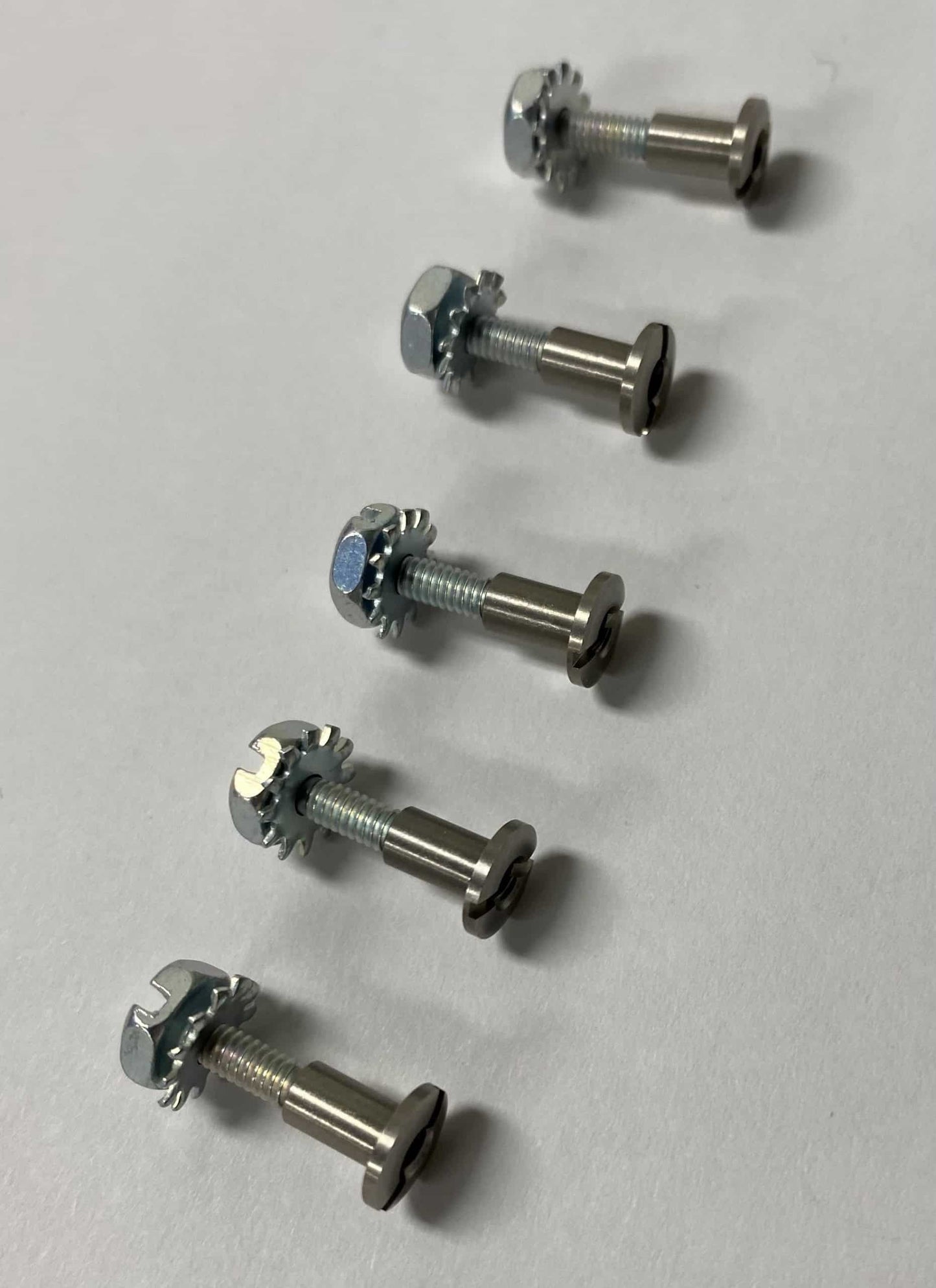 Buckingham Screws & Sleeves For Steel Climbers