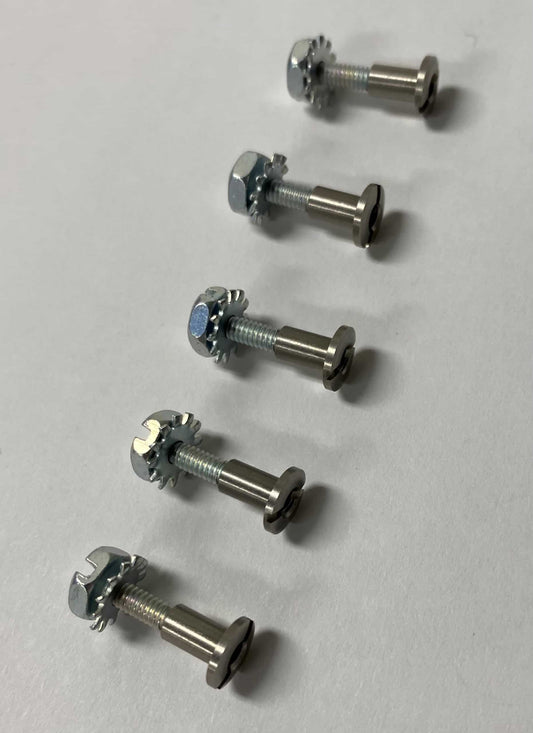 Buckingham Screws & Sleeves For Steel Climbers