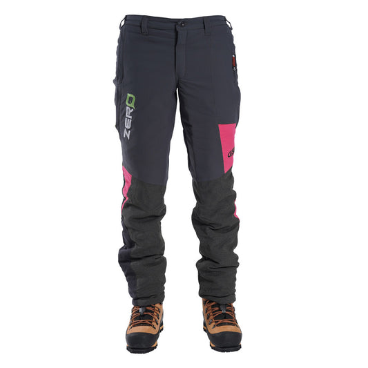 Clogger Zero Gen2 Light and Cool Men's Arborist Chainsaw Trousers - Pink Flash Limited Edition