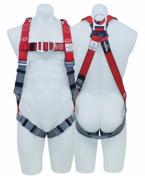 3M™ PROTECTA® P100 Riggers Harness - Red and Gray