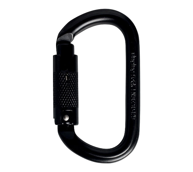 Singing Rock Oval Steel Carabiner - 30kN
