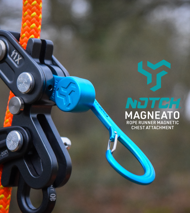 Notch Magneato Rope Runner Attachment – LRV8 Rescue