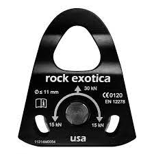 Rock Exotica Machined Pulley Mini - 1.1' Single Sheave
