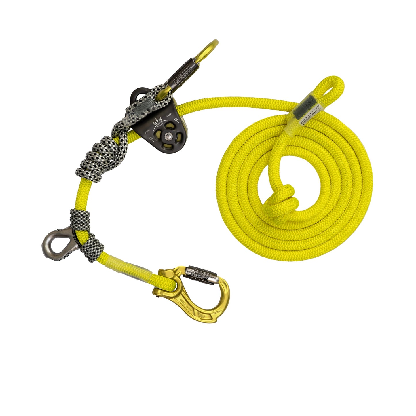 DMM Nomad+ 12.8mm Lanyard - Lemon Yellow