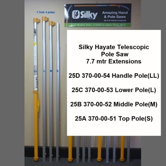 Silky Hayate 7.7m Replacement Poles