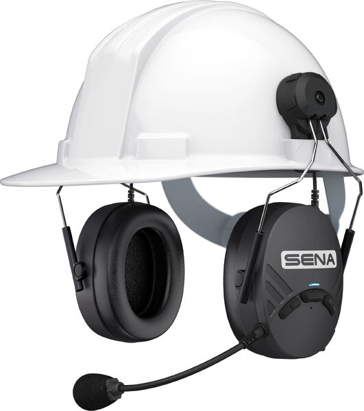SENA TUFFTALK-LITE2 Bluetooth Intercom - Hard Hat Mount Earmuffs