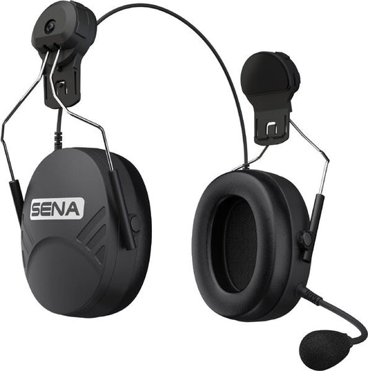 SENA TUFFTALK-LITE2 Bluetooth Intercom - Hard Hat Mount Earmuffs