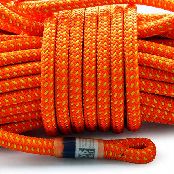 Teufelberger Tachyon 11.5mm - Orange/Yellow - 1 Spliced Eye – LRV8 Rescue