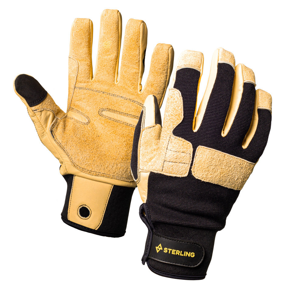 Sterling Beta Rope Gloves - Tan