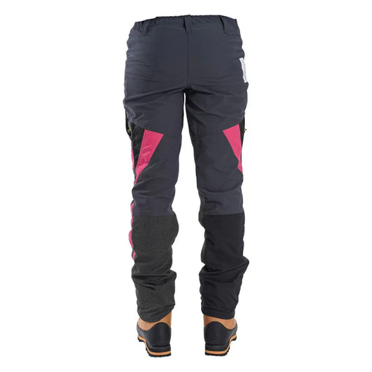 Clogger Zero (Gen2) Chainsaw Trousers - Grey/Pink