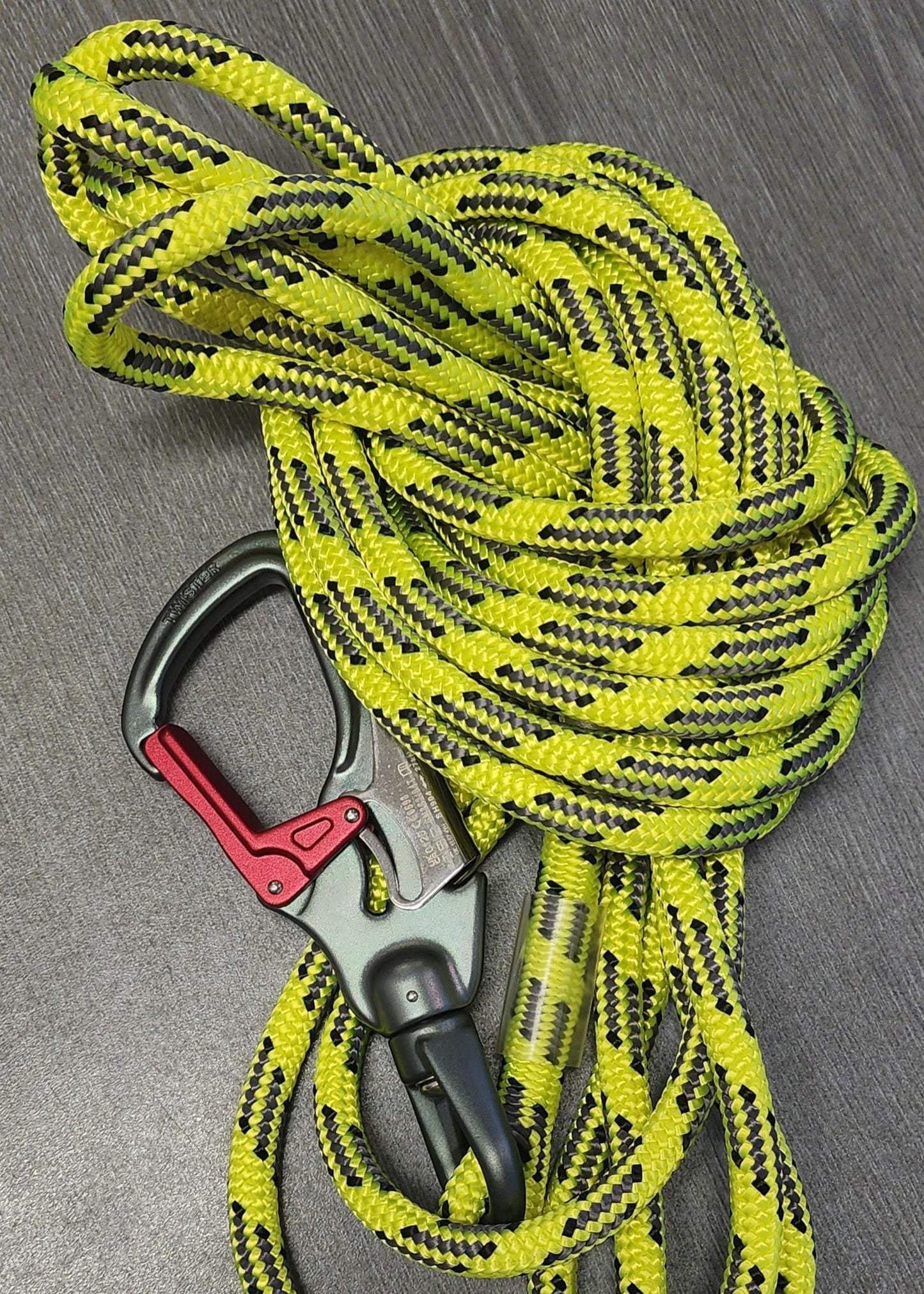 LRV8 Cougar Pole Belt Flipline with ISC Double Action Snap Hook (Swivel)