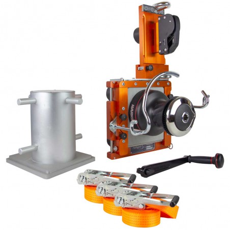 ArbPro LD2 Rigging winch set with bollard – LRV8 Rescue