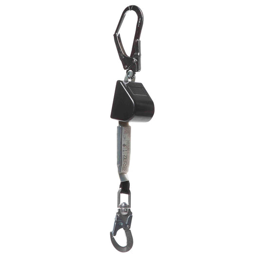 ZERO Logix - Retractable Webbing Lanyard with Scaffold Hook (2.25m)