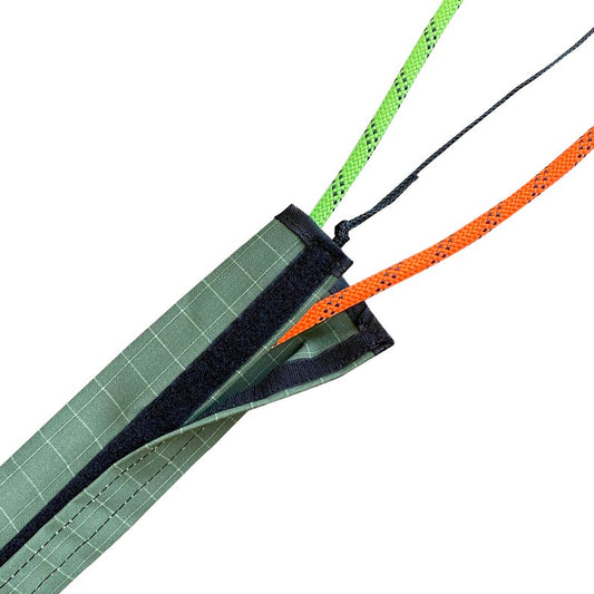 Green Canvas Rope Protector - LRV8 Rescue
