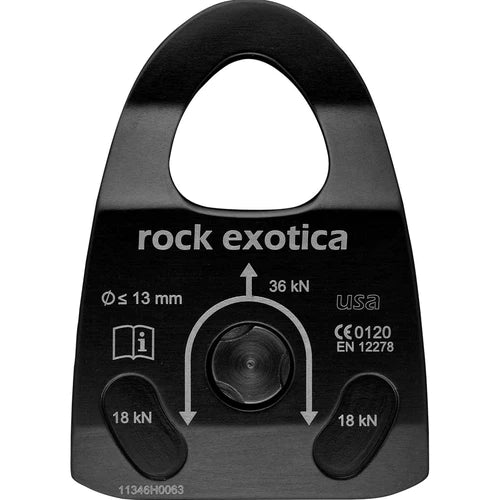 Rock Exotica Machined Rescue Pulley Single 1.5