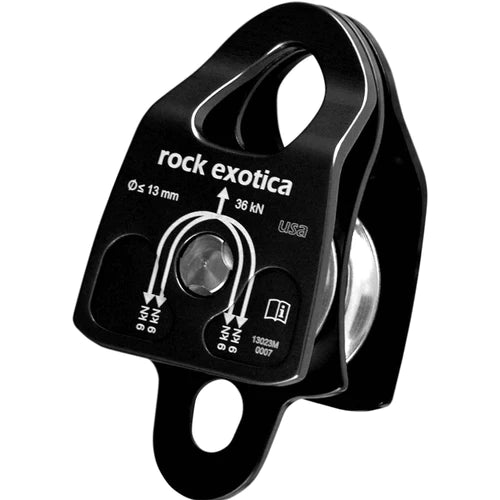 Rock Exotica Machined Rescue Pulley Double 1.5