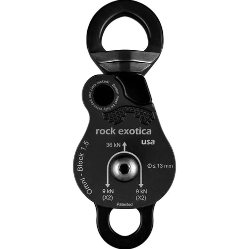 Rock Exotica Omni-Block 1.5" DOUBLE - BLACK