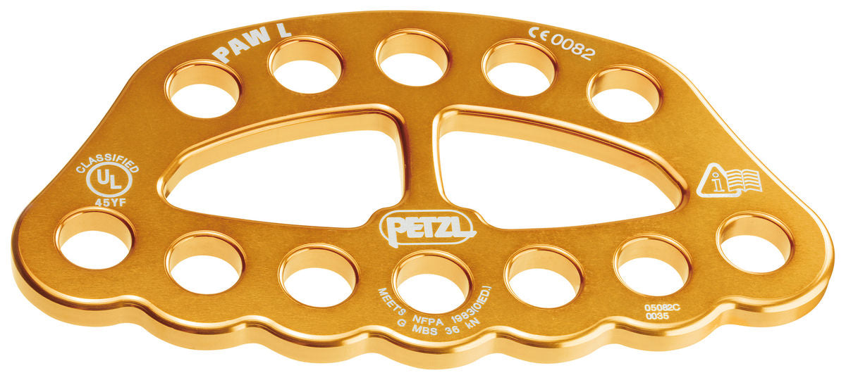 Petzl Paw Rigging Plate - Large - LRV8 Rescue