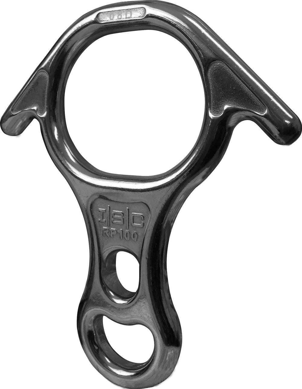 ISC Figure 8 Descender with Ears - Aluminium